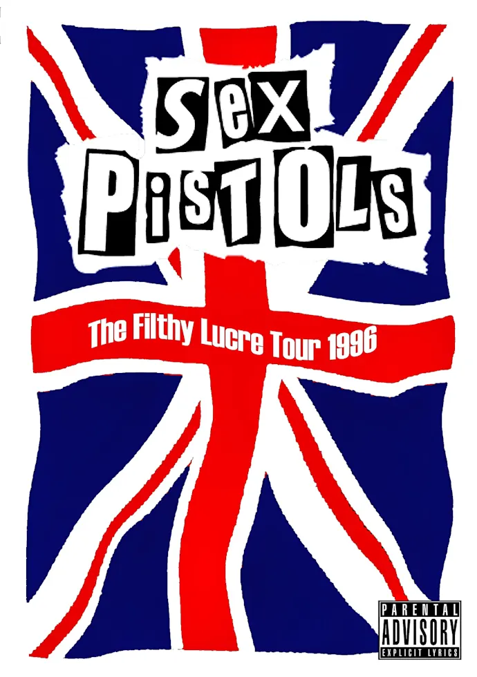Vintažinis Sex Pistols (3) koncerto plakatas – vintažinis koncerto plakatas | Framein