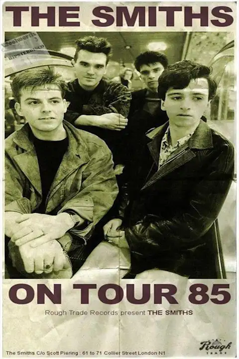 Vintažinis The Smiths koncerto plakatas – vintažinis koncerto plakatas | Framein