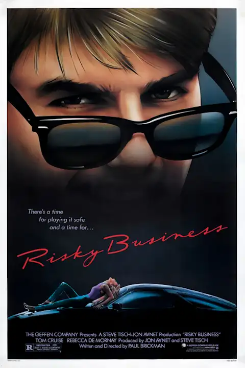 Filmo plakatas Rizikingas verslas 1983 – filmo plakatas | Framein