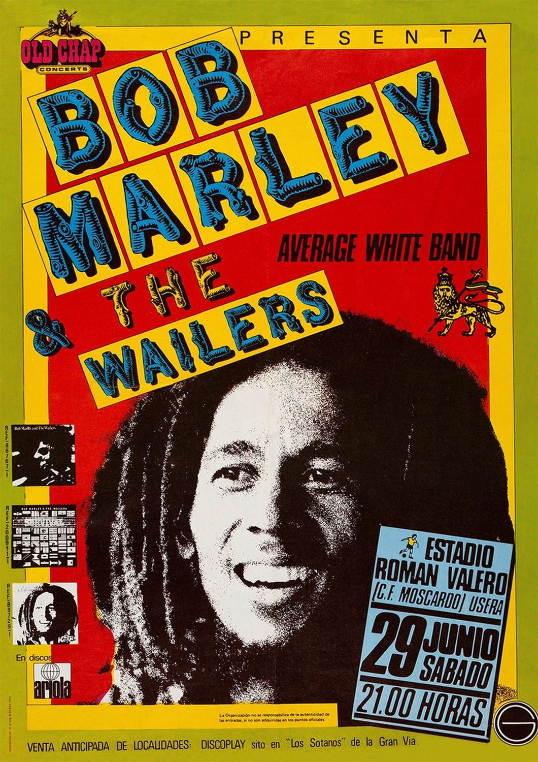 Vintažinis Bob Marley (2) koncerto plakatas – vintažinis koncerto plakatas | Framein