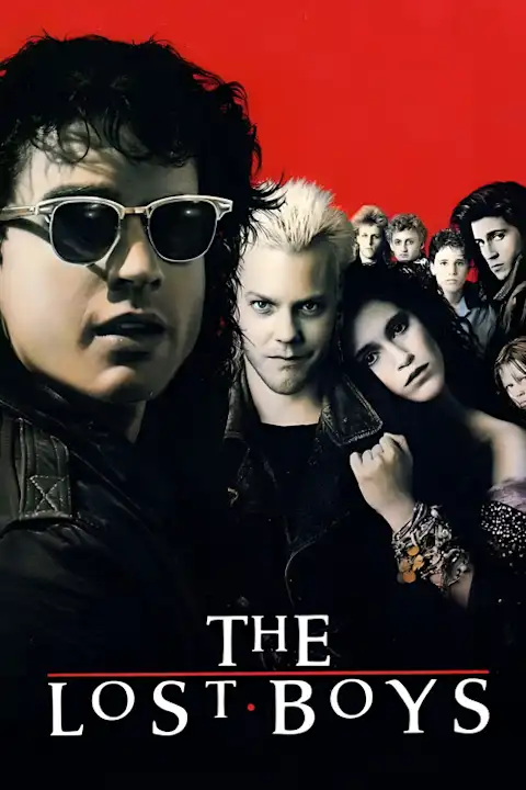 Filmo plakatas The Lost Boys 1987 – filmo plakatas | Framein