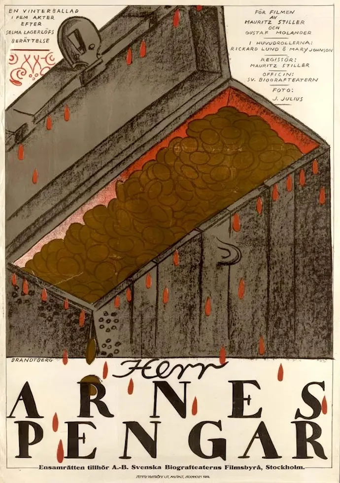 Filmo plakatas Sir Arne's Treasure (1919) – filmo plakatas | Framein