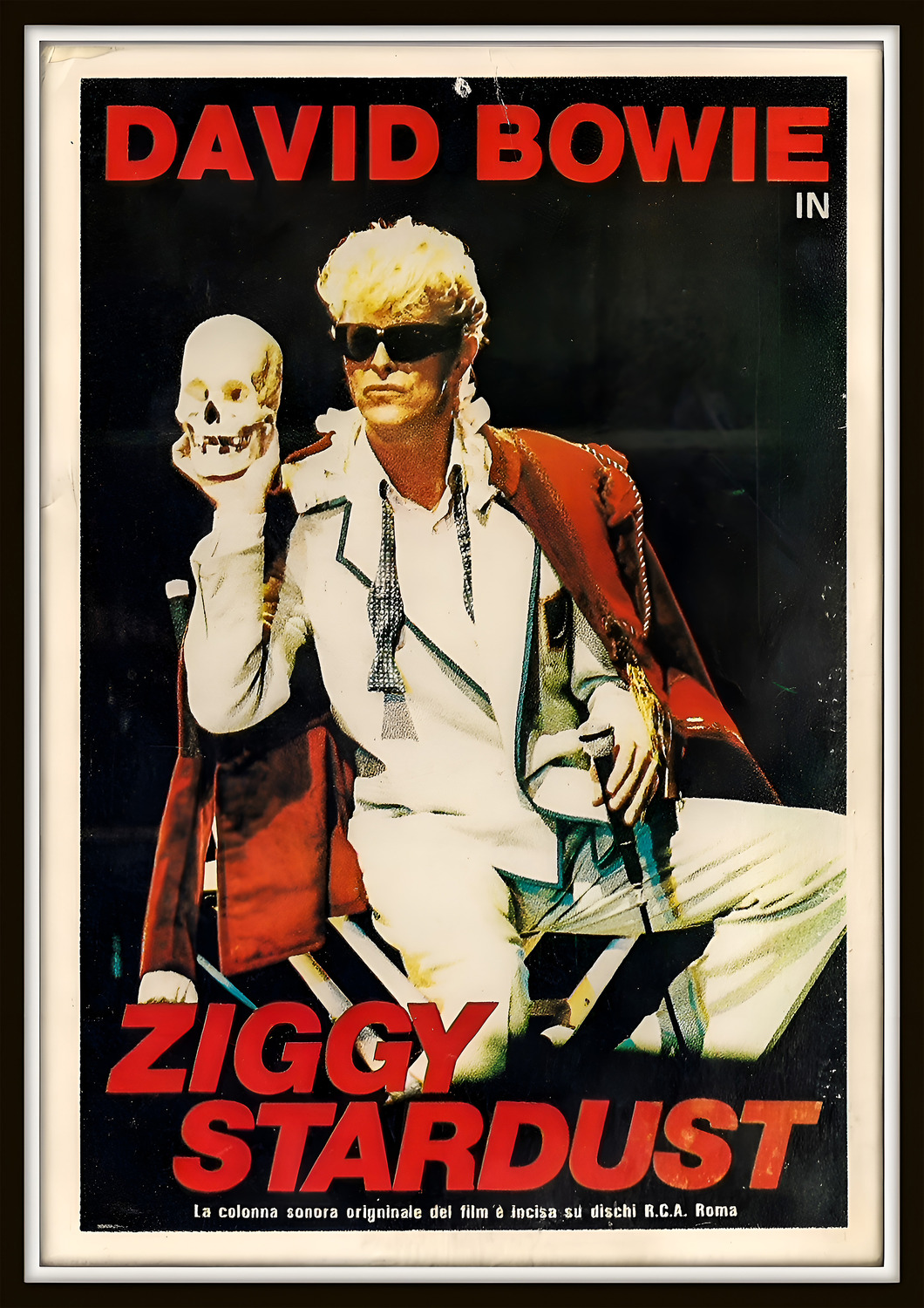 Vintažinis Davis Bowie koncerto plakatas – vintažinis koncerto plakatas | Framein