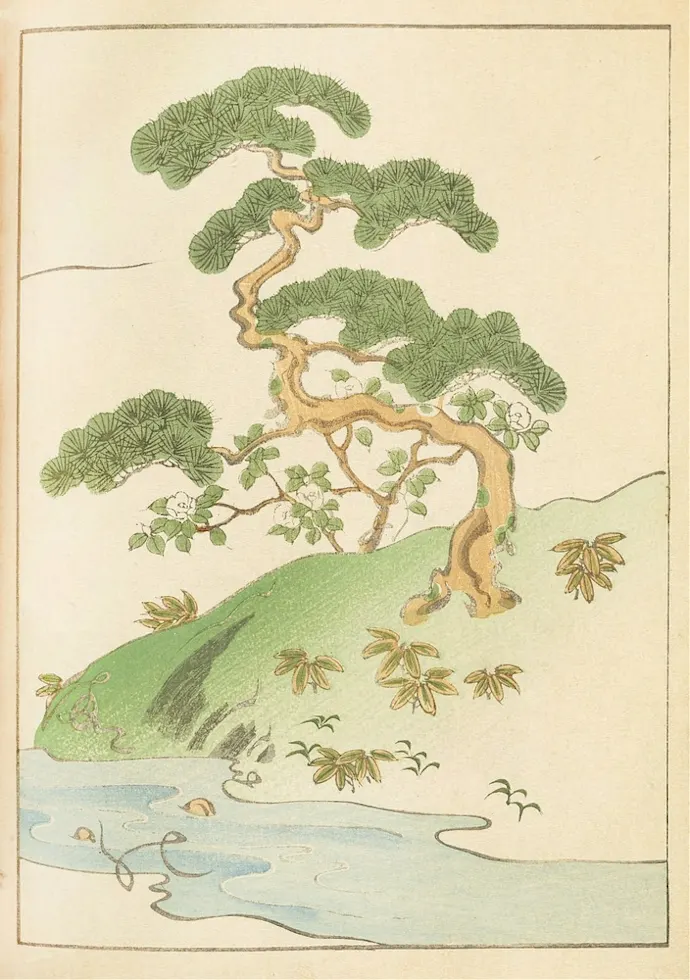 Japoniškas menas Korin Furuya Bijutsukai Pl.149 (1901) – japoniško meno plakatas | Framein