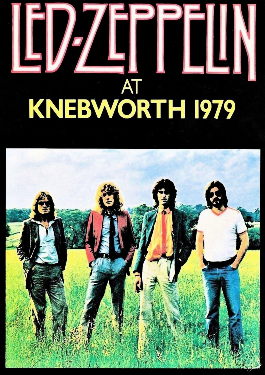 Vintažinis Led Zeppelin (5) koncerto plakatas – vintažinis koncerto plakatas | Framein