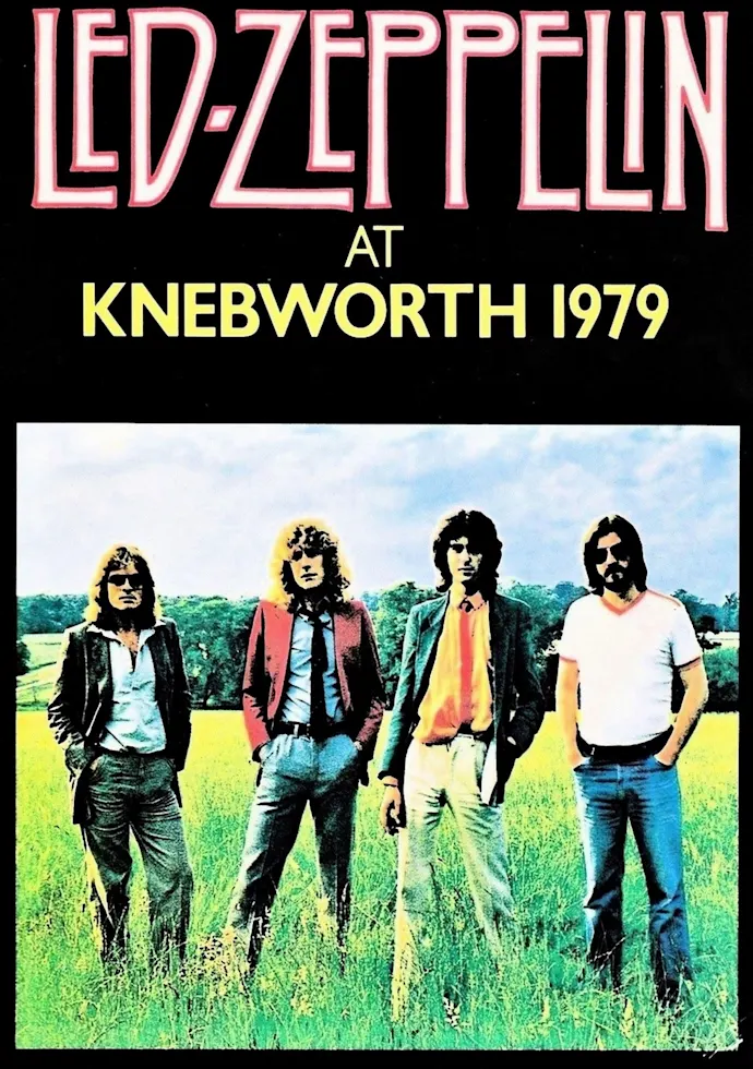 Vintažinis Led Zeppelin (5) koncerto plakatas – vintažinis koncerto plakatas | Framein