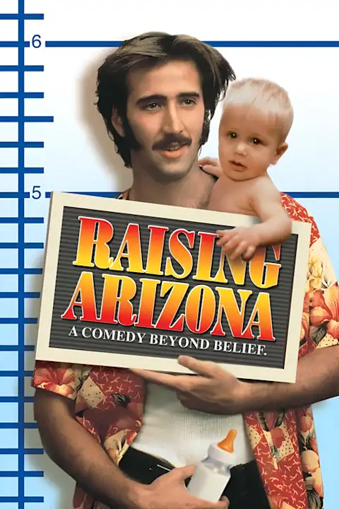 Filmo plakatas Auginant Arizoną 1987 – filmo plakatas | Framein