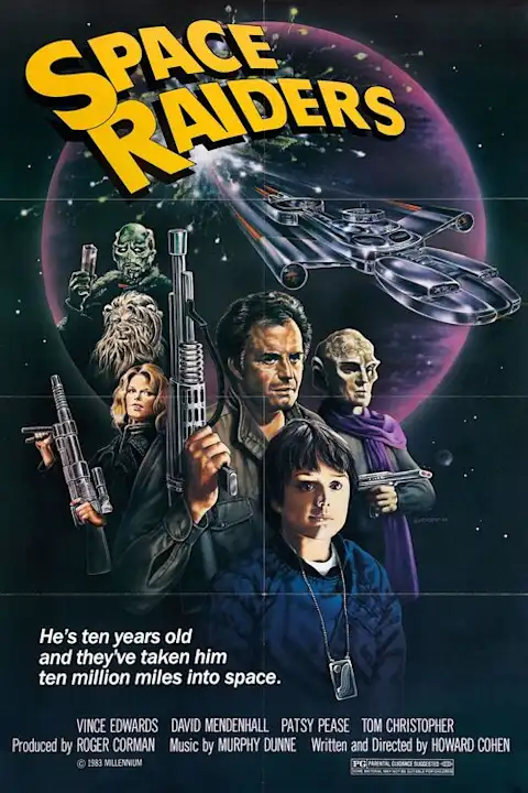 Filmo plakatas Space Raiders – filmo plakatas | Framein