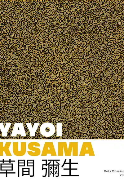 Japoniškas menas Yayoi Kusama - Dots Obsession 2018 – japoniško meno plakatas | Framein