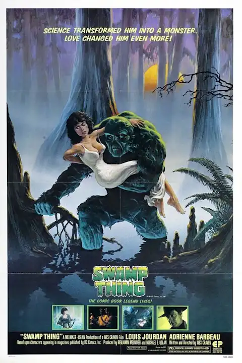Filmo plakatas Swamp Thing 1982 – filmo plakatas | Framein