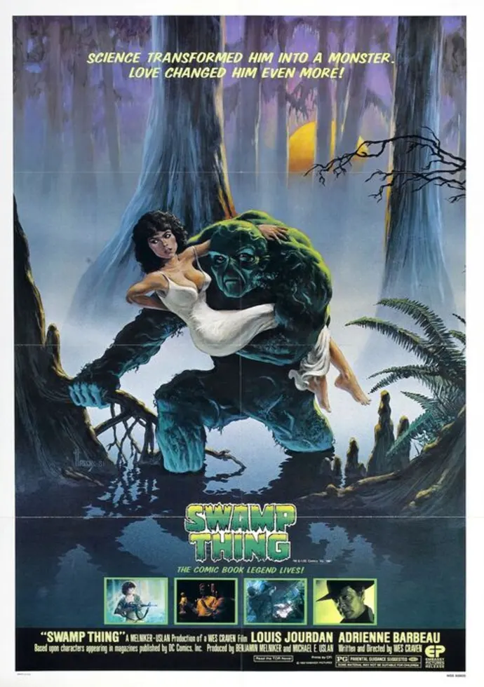 Filmo plakatas Swamp Thing 1982 – filmo plakatas | Framein