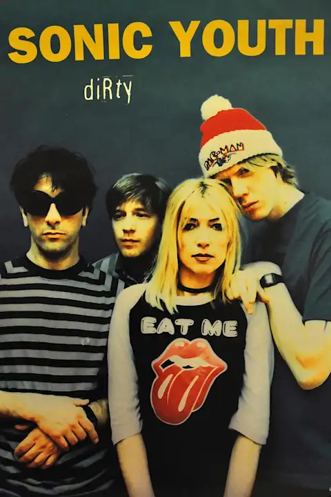 Vintažinis Sonic Youth koncerto plakatas – vintažinis koncerto plakatas | Framein