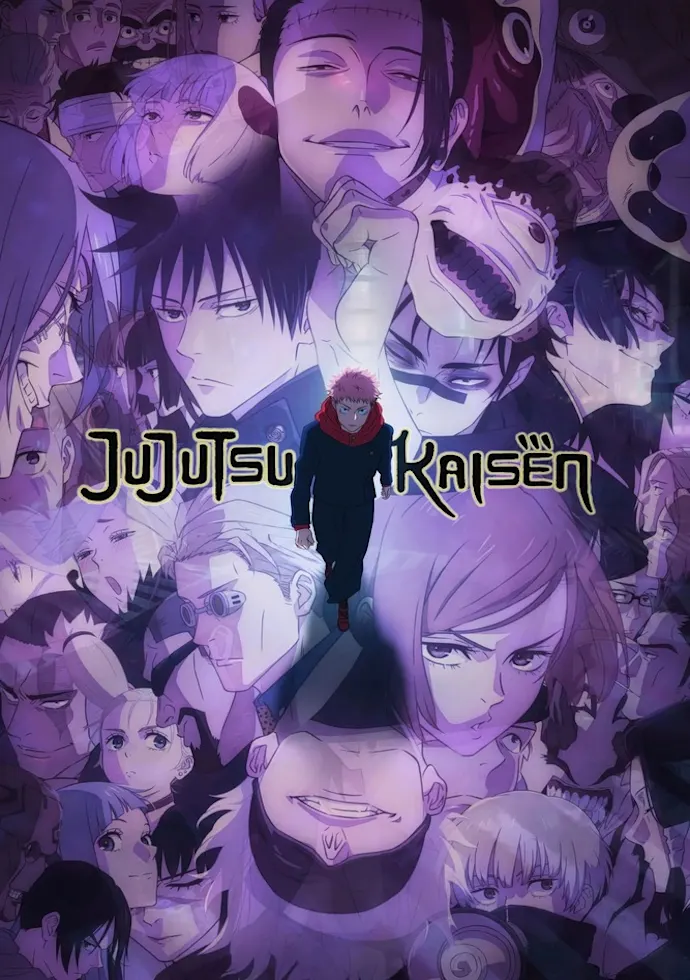 Anime plakatas Jujutsu Kaisen 1 – anime plakatas | Framein