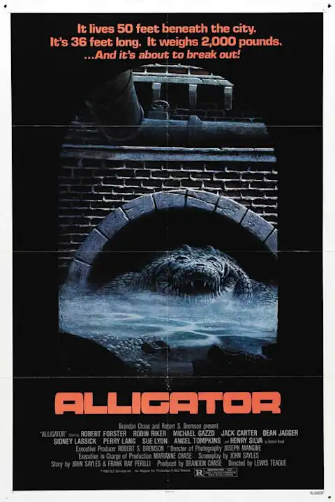 Filmo plakatas Aligatorius – filmo plakatas | Framein