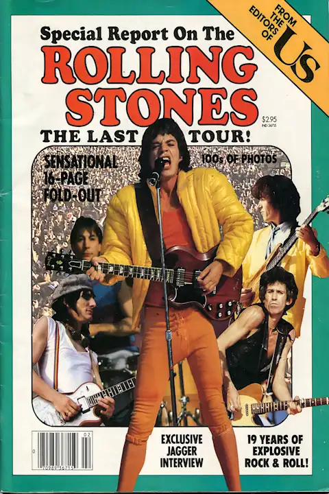 Vintažinis The Rolling Stones (19) koncerto plakatas – vintažinis koncerto plakatas | Framein