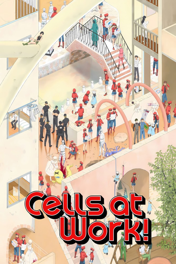 Anime plakatas Cells at work II – anime plakatas | Framein