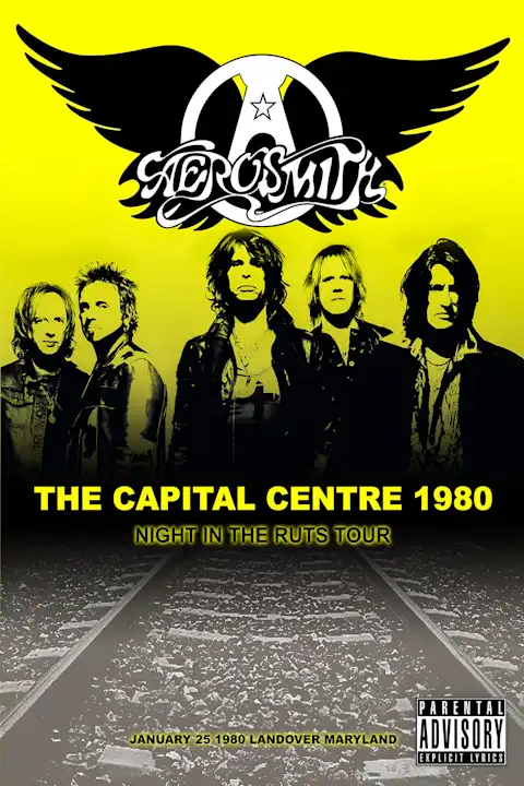 Vintažinis Aerosmith (4) koncerto plakatas – vintažinis koncerto plakatas | Framein