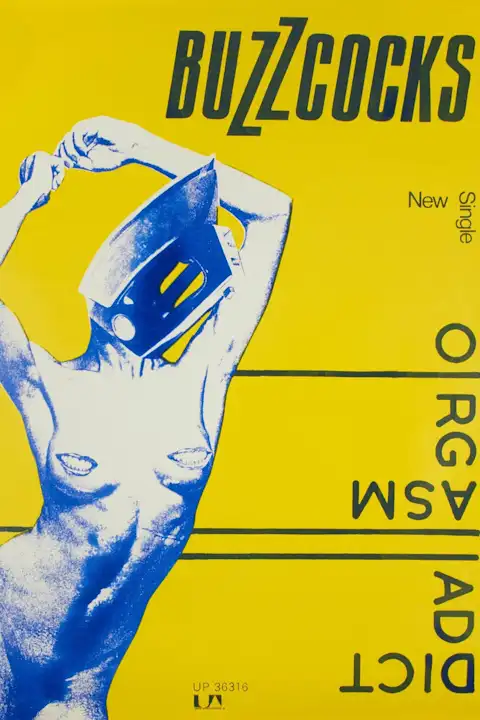 Vintažinis Buzzcocks koncerto plakatas – vintažinis koncerto plakatas | Framein