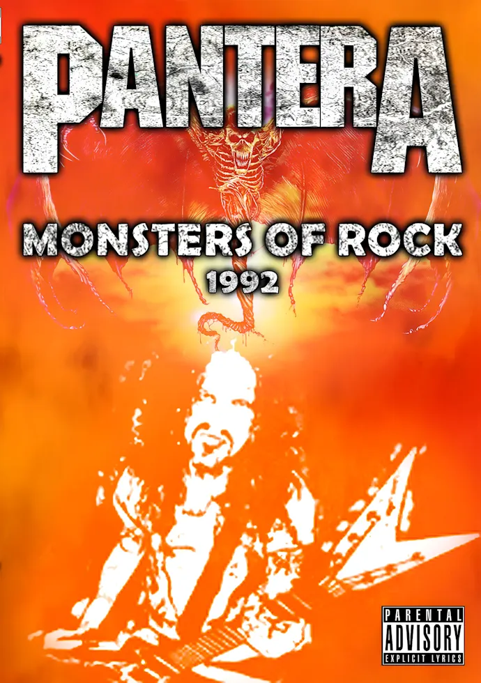 Vintažinis Pantera 2 koncerto plakatas – vintažinis koncerto plakatas | Framein