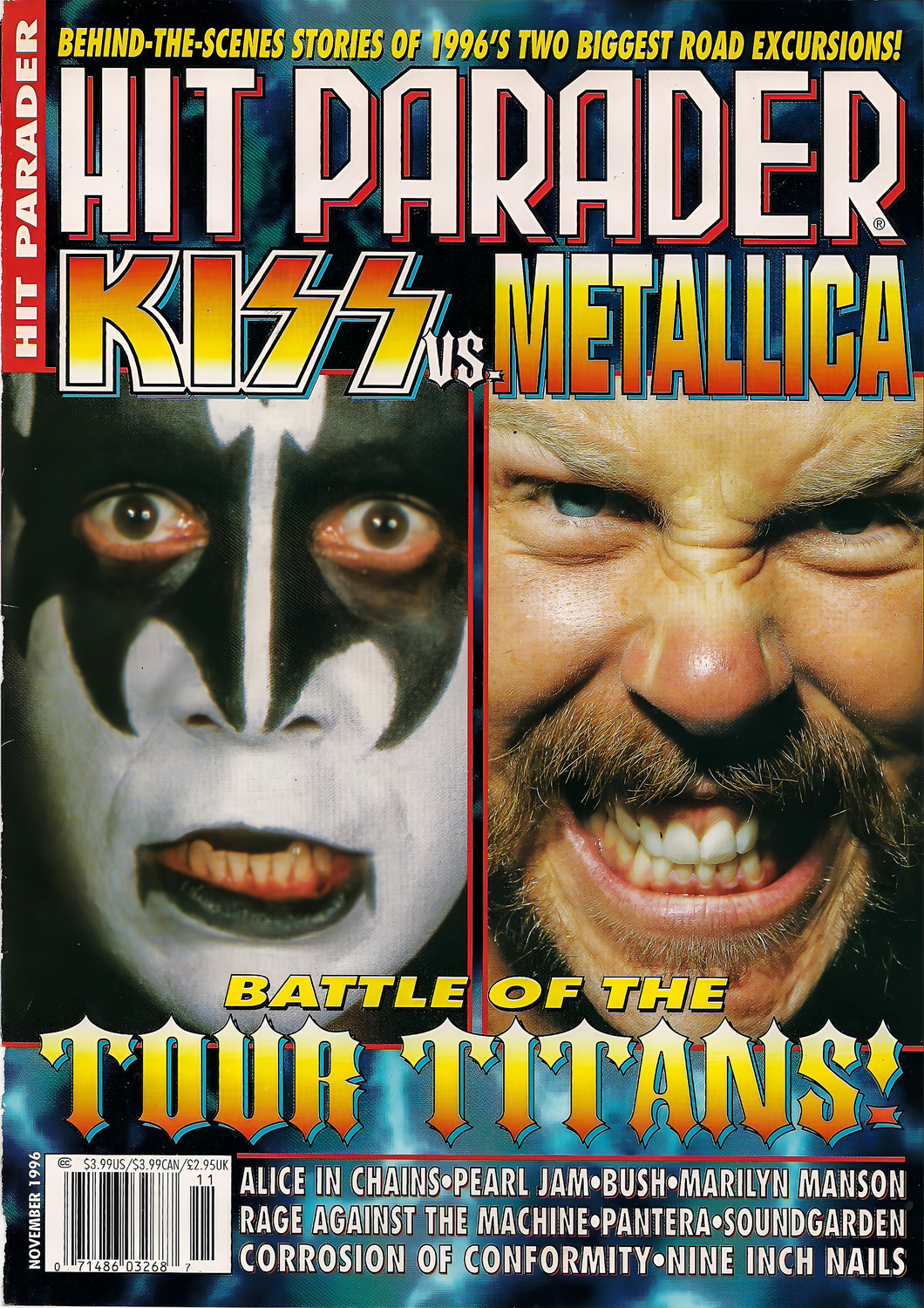 Vintažinis Kiss ir Metallica koncerto plakatas – vintažinis koncerto plakatas | Framein