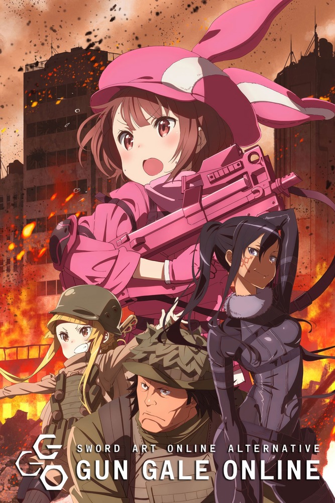 Anime plakatas Gun Gale Online III – anime plakatas | Framein