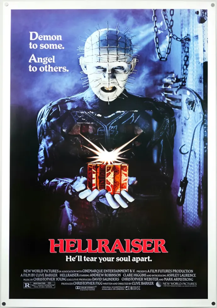 Filmo plakatas Prisikėlęs iš pragaro 1987 – filmo plakatas | Framein