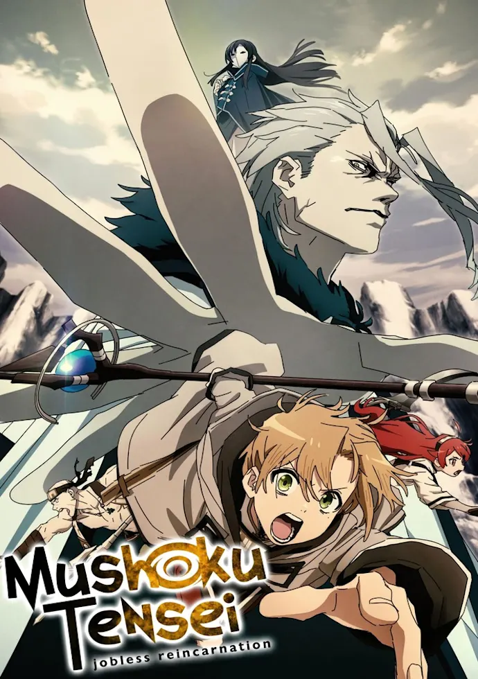 Anime plakatas Mushoku Tensei 2 – anime plakatas | Framein