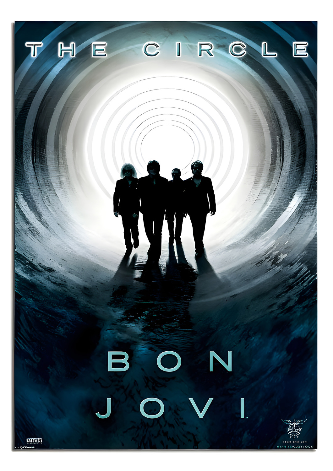 Vintažinis Bon Jovi (5) koncerto plakatas – vintažinis koncerto plakatas | Framein