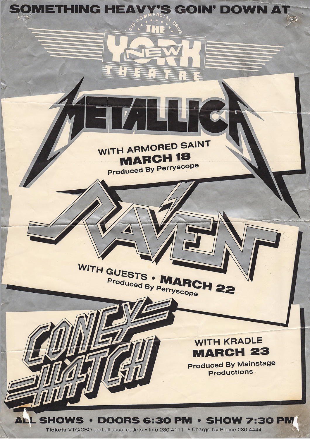 Vintažinis Metallica (14) koncerto plakatas – vintažinis koncerto plakatas | Framein
