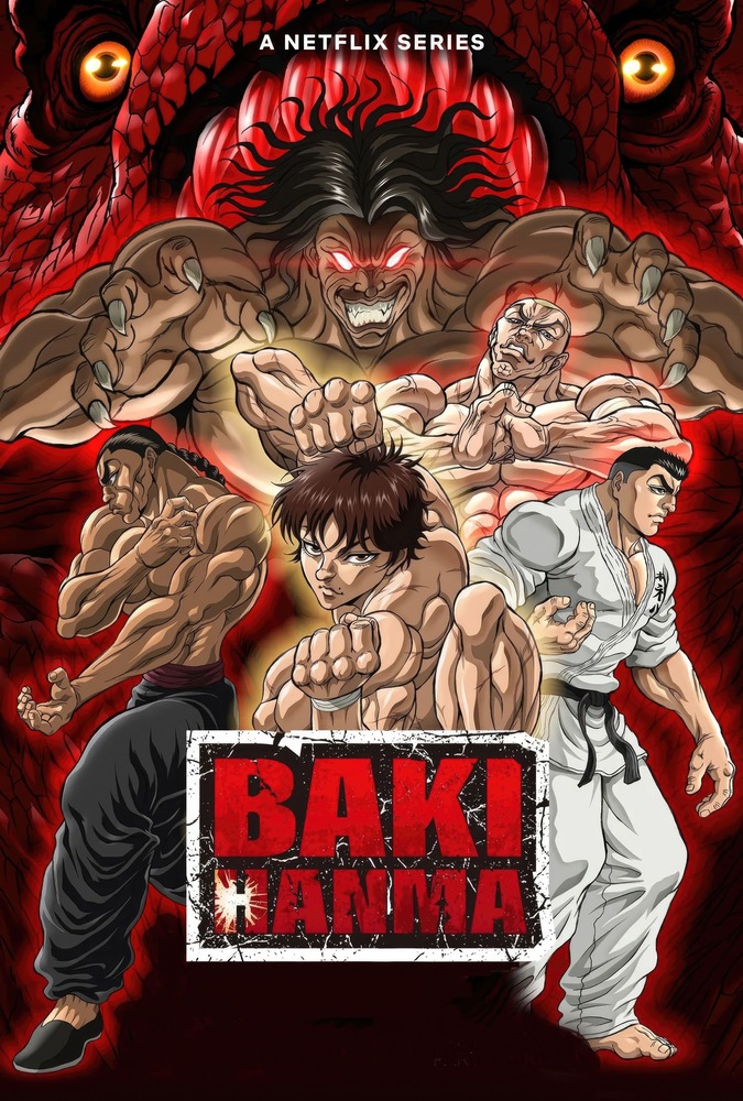 Anime plakatas Baki Hanma – anime plakatas | Framein
