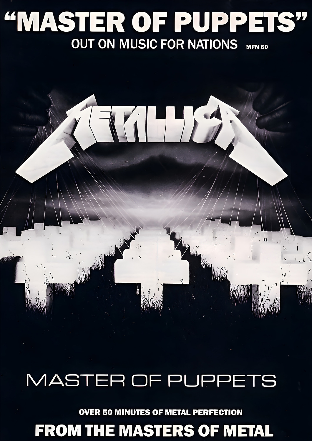 Vintažinis Metallica (15) koncerto plakatas – vintažinis koncerto plakatas | Framein