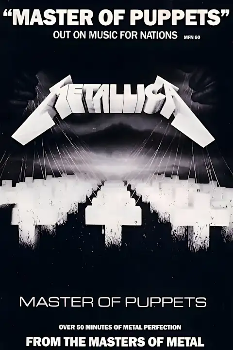 Vintažinis Metallica (15) koncerto plakatas – vintažinis koncerto plakatas | Framein