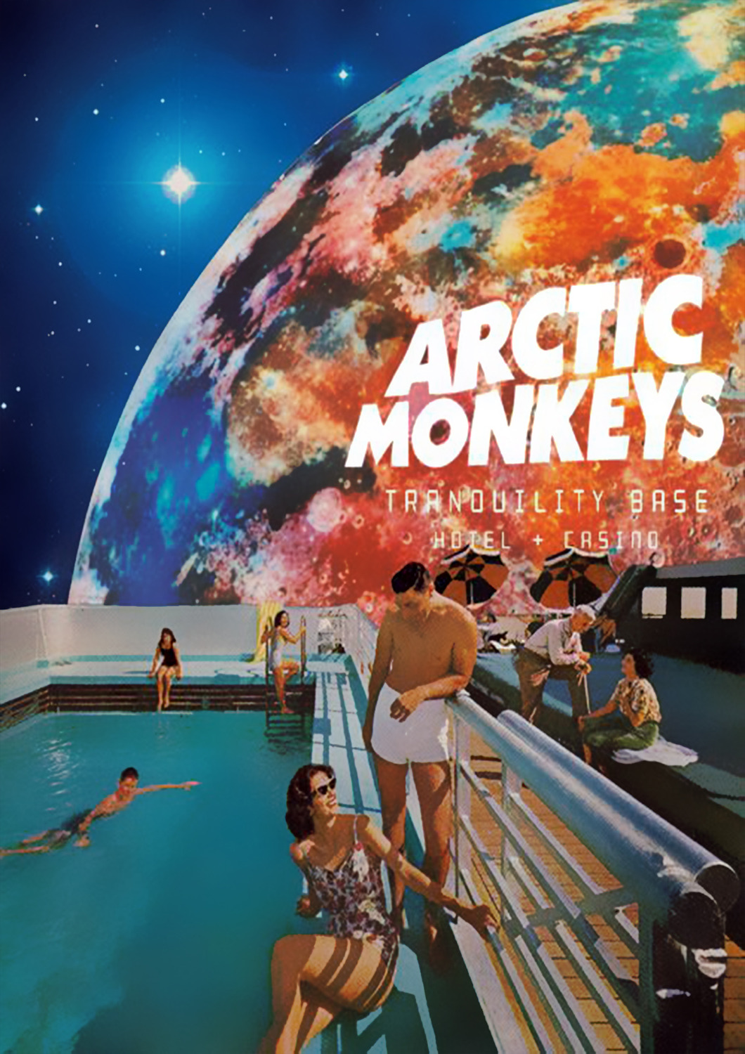 Vintažinis Arctic Monkeys (7) koncerto plakatas – vintažinis koncerto plakatas | Framein
