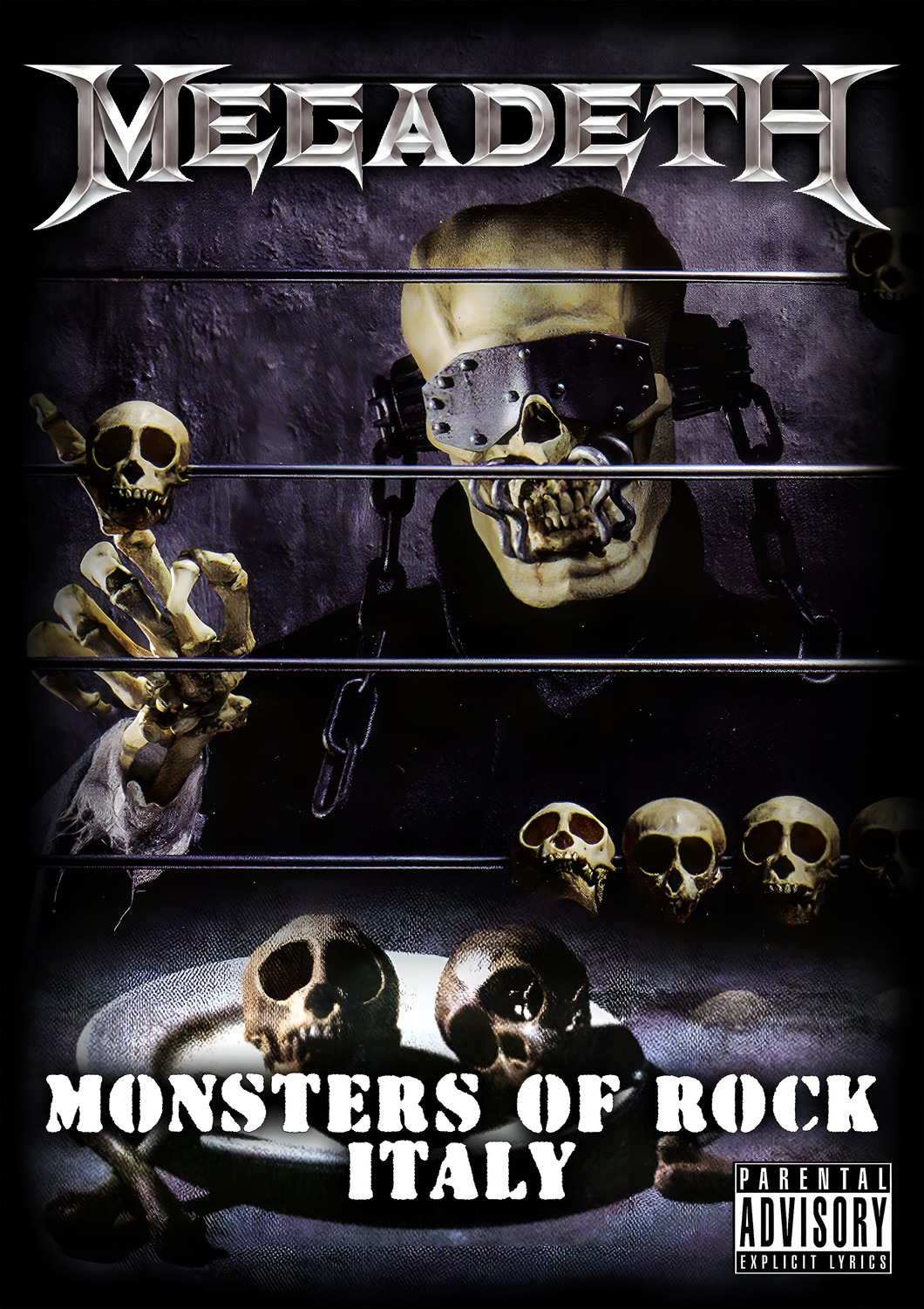Vintažinis Megadeth koncerto plakatas – vintažinis koncerto plakatas | Framein