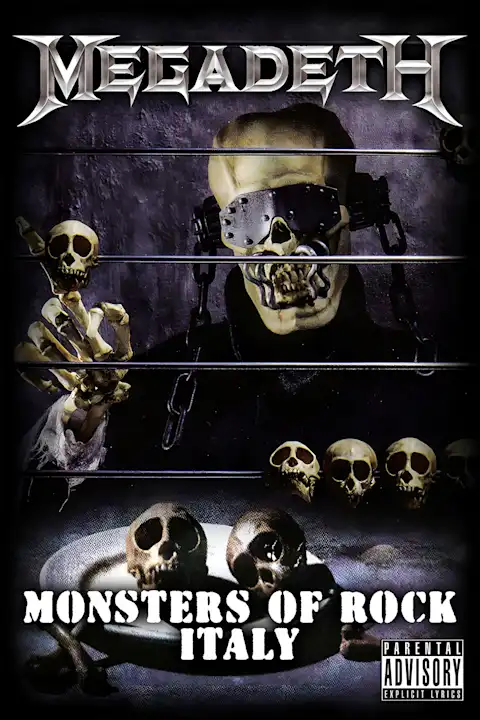 Vintažinis Megadeth koncerto plakatas – vintažinis koncerto plakatas | Framein