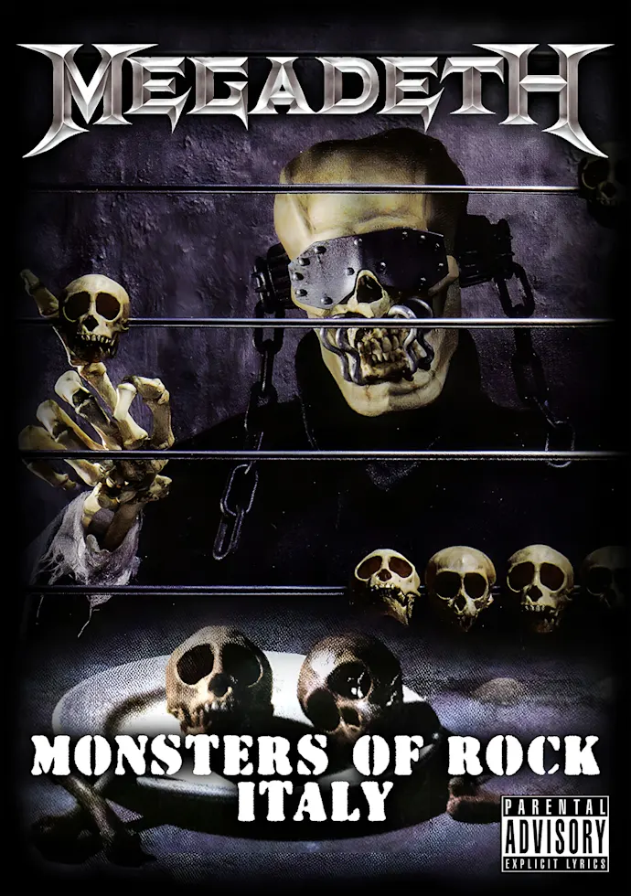 Vintažinis Megadeth koncerto plakatas – vintažinis koncerto plakatas | Framein