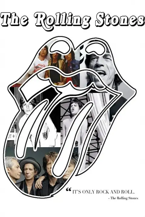Vintažinis The Rolling Stones (6) koncerto plakatas – vintažinis koncerto plakatas | Framein