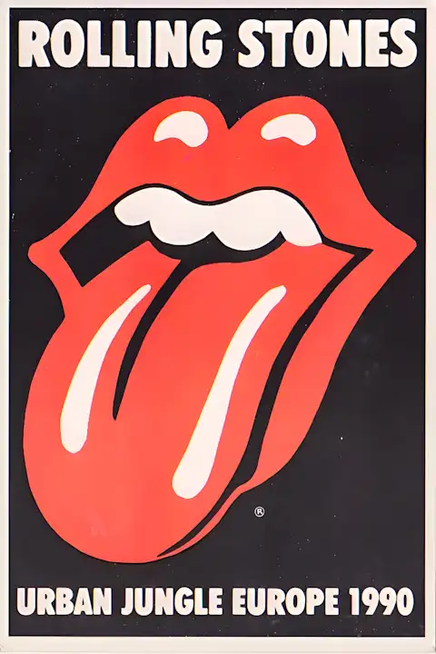 Vintažinis The Rolling Stones (18) koncerto plakatas – vintažinis koncerto plakatas | Framein