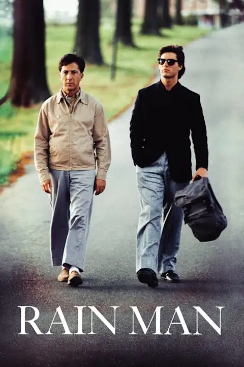 Filmo plakatas Lietaus žmogus 1988 – filmo plakatas | Framein