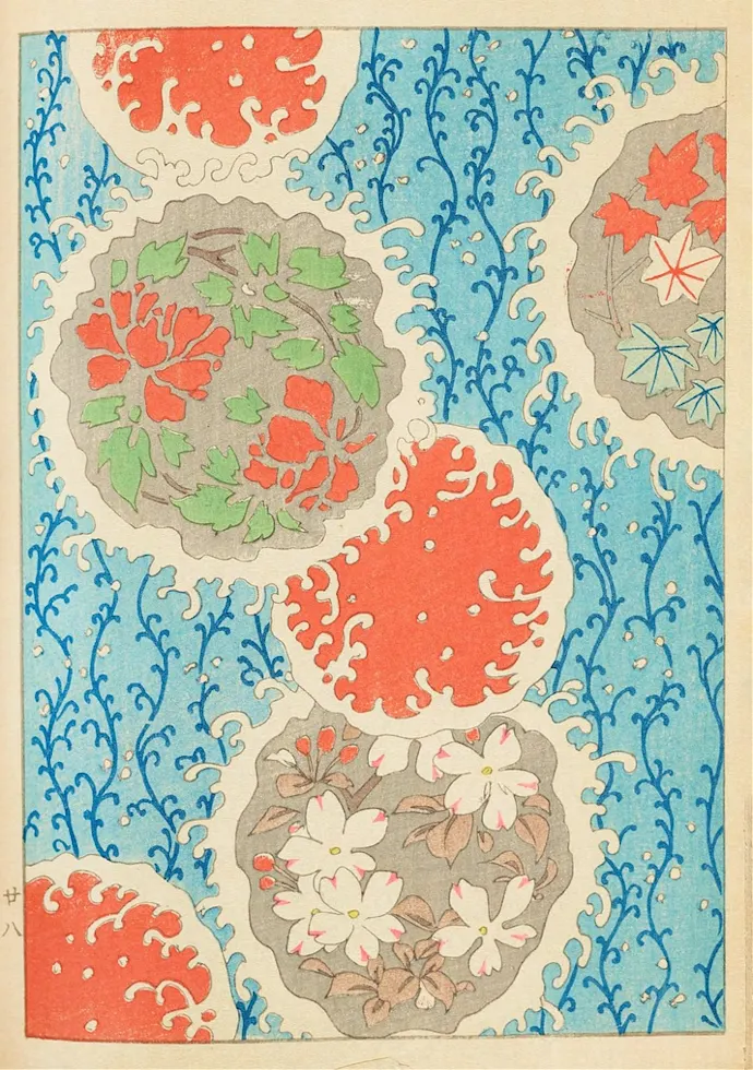 Japoniškas menas Korin Furuya Bijutsukai Pl.170 (1901) – japoniško meno plakatas | Framein