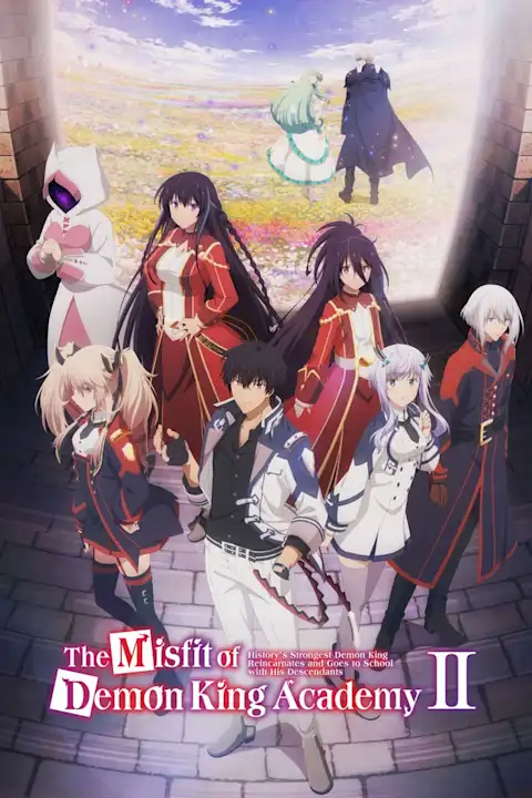 Anime plakatas The misfit of demon king academy – anime plakatas | Framein