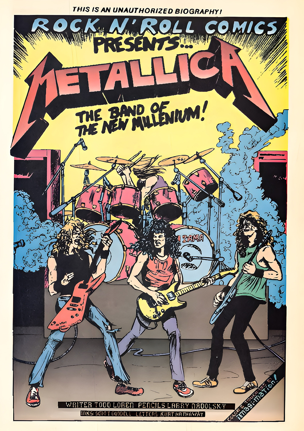 Vintažinis Metallica koncerto plakatas – vintažinis koncerto plakatas | Framein