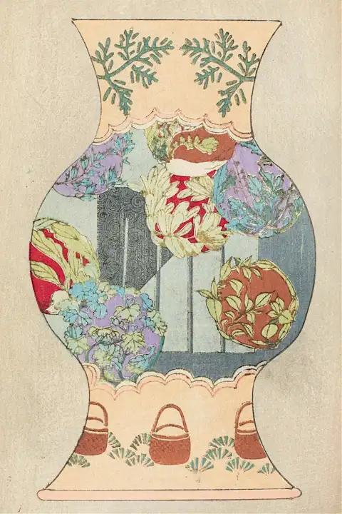Japoniškas menas Korin Furuya Bijutsukai Pl.137 (1901) – japoniško meno plakatas | Framein
