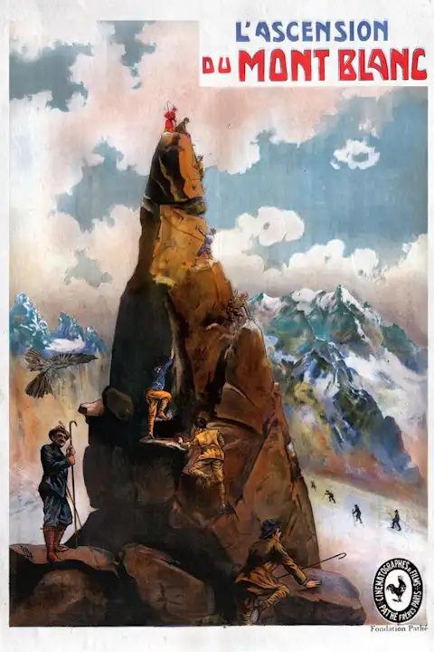 Filmo plakatas The Ascent of Mont Blanc (1907) – filmo plakatas | Framein