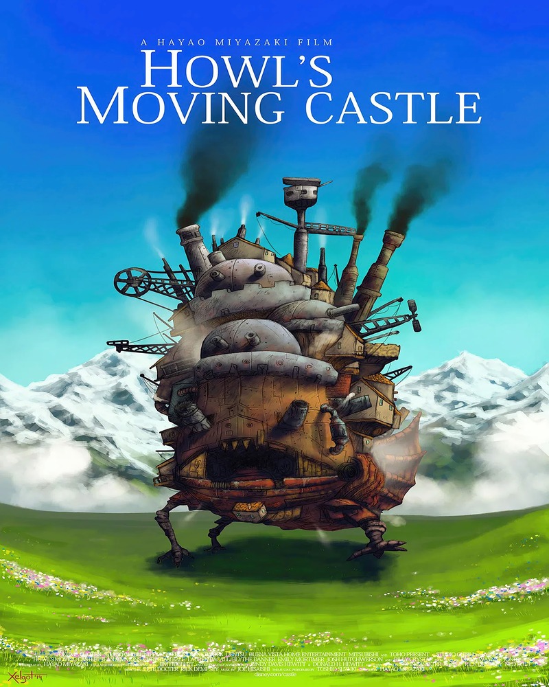 Anime plakatas Howl's Moving Castle – anime plakatas | Framein