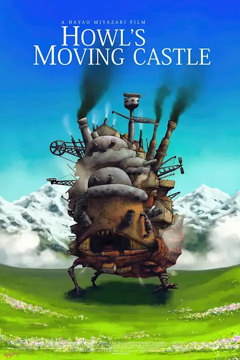 Anime plakatas Howl's Moving Castle – anime plakatas | Framein