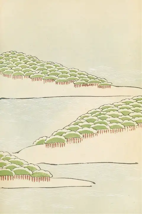 Japoniškas menas Korin Furuya Bijutsukai Pl.142 (1901) – japoniško meno plakatas | Framein
