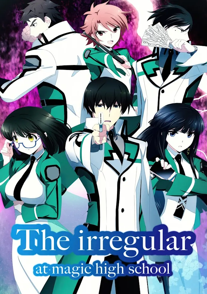 Anime plakatas The Irregular at magic high school – anime plakatas | Framein
