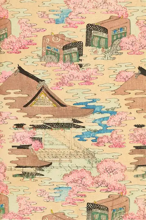 Japoniškas menas Korin Furuya Bijutsukai Pl.140 (1901) – japoniško meno plakatas | Framein