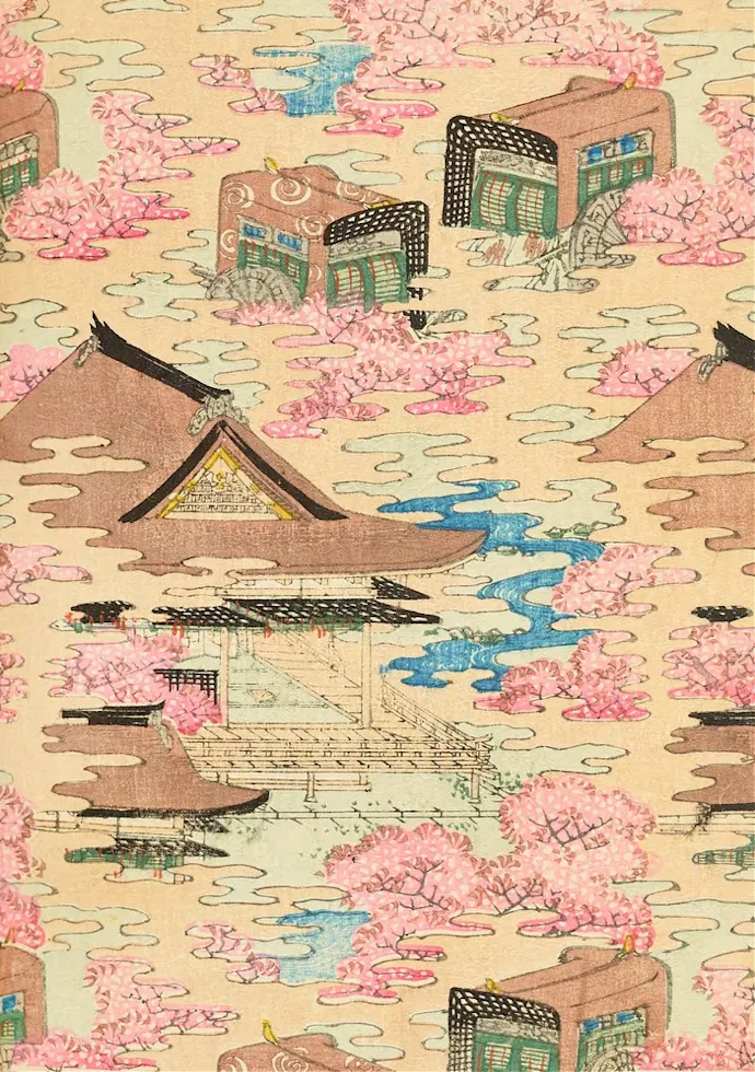 Japoniškas menas Korin Furuya Bijutsukai Pl.140 (1901) – japoniško meno plakatas | Framein